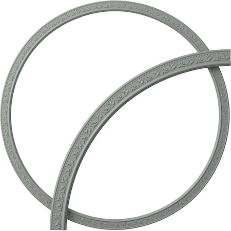 Ekena Millwork 86 5/8-in. OD x 78 3/4-in. ID x 4-in. W x 7/8-in. P Marcella Ceiling Ring Kit CRK87MA
